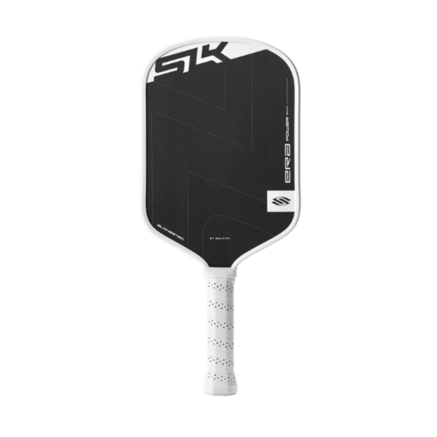Raquette de pickleball SLK ERA Power Allonge avec surface texturée Raw Spin pour puissance et effet.
