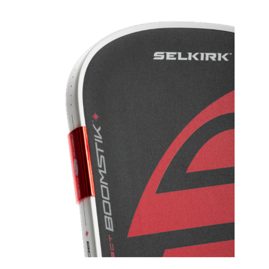 Image d'une raquette de pickleball Selkirk Boomstik LABS Projet Allongé