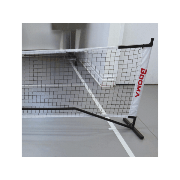 Image of a BOOMA pickleball practice net.