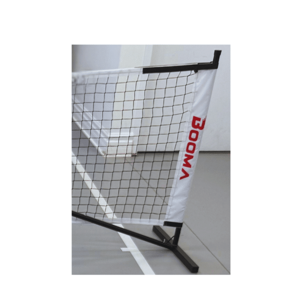 Image of a BOOMA pickleball practice net.