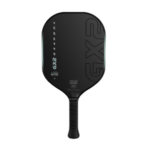 Raquette de pickleball Gearbox GX2 Hyper avec technologie SST 2.0 CarbonRibCore, conçue pour les joueurs agressifs recherchant vitesse et réactivité.