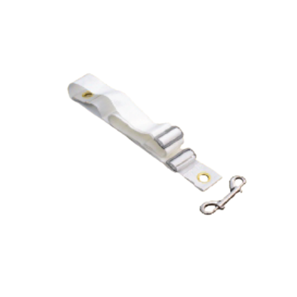 Image of a net strap for a Putterman pickleball net.