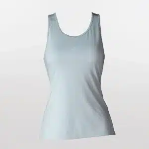 Image of the Pball Women's Pickleball Tank Top - Gray.