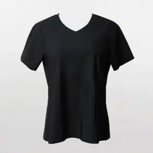 Pball Women's Pickleball T-Shirt in Black - Lightweight, breathable and stylish.